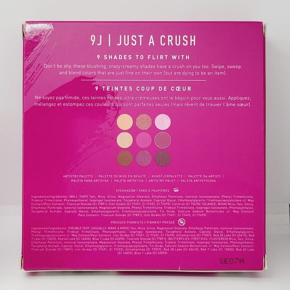 9J | Just A Crush | Morphe | Brand New in Box | Authentic | NWT - Picture 10 of 13